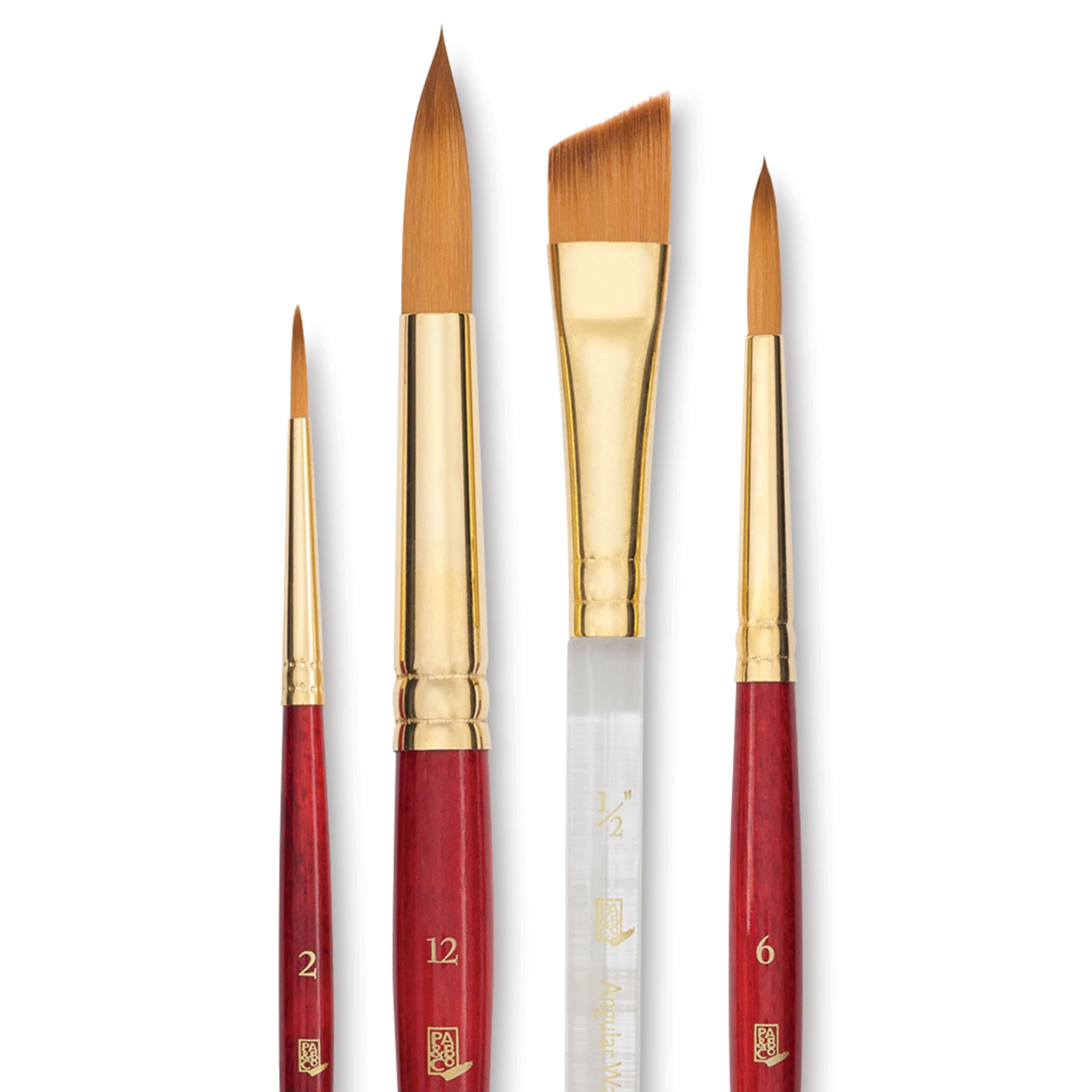 Princeton Series 4050 Heritage Synthetic Sable Brush Set - Blick Exclusive